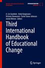 Der Text beschreibt ein Buch: "Third International Handbook of Educational Change," herausgegeben von mehreren Autoren.