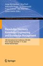 : Knowledge Discovery, Knowledge Engineering and Knowledge Management, Buch