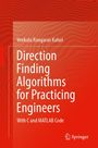 Venkata Rangarao Kaluri: Direction Finding Algorithms for Practicing Engineers, Buch