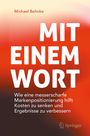 Michael Behnke: Mit Einem Wort, Buch