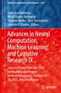 : Advances in Neural Computation, Machine Learning, and Cognitive Research IX, Buch