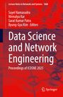 „Data Science and Network Engineering“, rote Molekülstruktur, Springer-Logo. Herausgeber: Suyel Namasudra und andere.