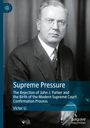 "Supreme Pressure" von Victor Li. Foto eines älteren Mannes im Anzug mit ernstem Gesichtsausdruck.