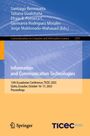 : Information and Communication Technologies, Buch