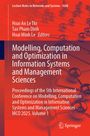 : Modelling, Computation and Optimization in Information Systems and Management Sciences, Buch