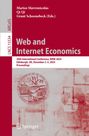 Web and Internet Economics, Buch