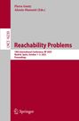 LNCS 16230, Reachability Problems, 19th Int. Conf., RP 2025, Madrid, Oct 1-3, 2025. Grau-rotes Cover mit Springer-Logo.