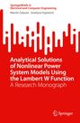 Titel: "Analytical Solutions of Nonlinear Power System Models Using the Lambert W Function." Rote und weiße Grafikelemente.