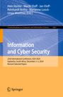 Information and Cyber Security, Buch