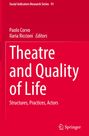 "Social Indicators Research Series 91. Theatre and Quality of Life: Structures, Practices, Actors. Logo von Springer."