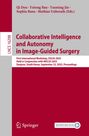 Collaborative Intelligence and Autonomy in Image-Guided Surgery, Buch