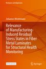 Johannes Wiedemann: Relevance of Manufacturing-Induced Residual Stress States in Fiber Metal Laminates for Structural Health Monitoring, Buch
