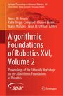 : Algorithmic Foundations of Robotics XVI, Volume 2, Buch
