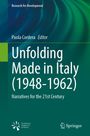 : Unfolding Made in Italy (1948-1962), Buch