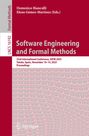 Buchtitel: "Software Engineering and Formal Methods", SEFM 2025, Toledo, 10-14. Nov. 2025. Cover mit abstraktem Muster.