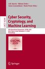 Cyber Security, Cryptology, and Machine Learning, Buch