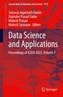 "Data Science and Applications: Proceedings of ICDSA 2025, Volume 3." Rote Abdeckung mit Netzwerkstruktur. Springer-Logo.