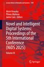 Titel: "Novel and Intelligent Digital Systems: Proceedings of the 5th International Conference (NiDS 2025) Volume III." Abstraktes Muster.