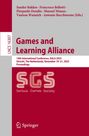 Titel: Games and Learning Alliance. Sander Bakkes, Francesco Bellotti, Pierpaolo Dondio, Manuel Ninaus, Vanissa Wannick, Antonio Bucchiarone (Eds.). 14th International Conference, GALA 2025, Utrecht, The Netherlands, November 19–21, 2025. Logo: Serious Games Society. Springer-Logo unten.