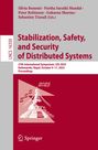 Stabilization, Safety, and Security of Distributed Systems, Buch