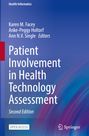 "Patient Involvement in Health Technology Assessment, Second Edition" steht auf einem blauen Hintergrund. Links oben „Health Informatics“. Unten rechts ist ein Springer-Logo.