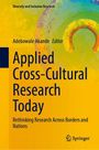 : Applied Cross-Cultural Research Today, Buch
