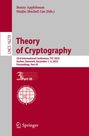 Theory of Cryptography, Buch