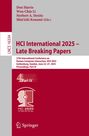 HCI International 2025 - Late Breaking Papers, Buch