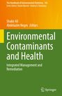 „Environmental Contaminants and Health: Integrated Management and Remediation“, Herausgeber: Shakir Ali, Abdelazim Negm. Springer-Logo unten.
