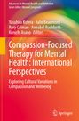 Cover-Text: "Compassion-Focused Therapy for Mental Health: International Perspectives." Bunte, wirbelnde Hintergründe.