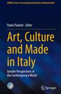 Buchtitel: "Art, Culture and Made in Italy". Herausgeber: Paola Paoloni. Thema: Geschlechterperspektiven.