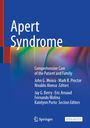 "Apert Syndrome: Comprehensive Care of the Patient and Family." Autoren und Herausgeber sind aufgeführt. Logo von Springer.