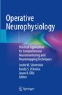 "Operative Neurophysiology" Buchcover, blaue Gestaltung mit buntem Farbverlauf. Herausgeber: Justin W. Silverstein u.a.