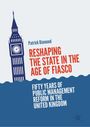Patrick Diamond: "RESHAPING THE STATE IN THE AGE OF FIASCO". Illustration von Big Ben in Blau und Weißtönen.