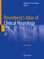 "Rosenberg’s Atlas of Clinical Neurology, Fifth Edition" steht prominent in Orange und Weiß. Bilder von Gefäßen sind sichtbar.
