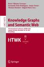 Buchtitel: "Knowledge Graphs and Semantic Web". Konferenz in Leipzig, November 26-28, 2025. Logos von I-HTWK und KGSWC.