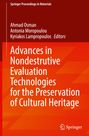 Titel: "Advances in Nondestructive Evaluation Technologies for the Preservation of Cultural Heritage". Roter Hintergrund.