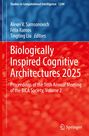 Biologically Inspired Cognitive Architectures 2025, Buch