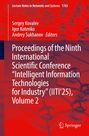 "Proceedings of the Ninth International Scientific Conference 'Intelligent Information Technologies for Industry' (IITI’25), Volume 2." Cover mit Netzwerkstruktur im Hintergrund, Springer-Logo.