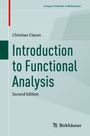 Christian Clason, "Introduction to Functional Analysis, Second Edition", Birkhäuser-Logo, grüner Hintergrund.