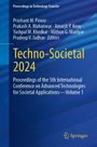 "Proceedings in Technology Transfer", "Techno-Societal 2024", Autorenliste, Springer-Logo, blauer Hintergrund mit Streifen.