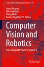 "Computer Vision and Robotics. Proceedings of CVR 2025, Volume 4." Roter Hintergrund mit Molekülstruktur.