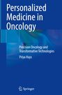 "Personalized Medicine in Oncology: Precision Oncology and Transformative Technologies" von Priya Hays. Springer-Logo.