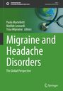 Buchtitel: "Migraine and Headache Disorders". Bearbeitet von Paolo Martelletti. Stethoskop und Erdkugel als Illustration.