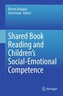 Blaues Buchcover, Titel: "Shared Book Reading and Children’s Social-Emotional Competence", Autoren: Rotem Schapira, Dorit Aram. Springer-Logo.