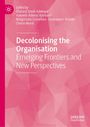 Titel: "Decolonising the Organisation: Emerging Frontiers and New Perspectives". Rosa Hintergrund mit geometrischen Mustern.