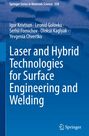 Buchtitel: "Laser and Hybrid Technologies for Surface Engineering and Welding". Autoren: Igor Krivtsun, Leonid Golovko.