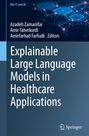 Explainable Large Language Models in Healthcare Applications, Buch