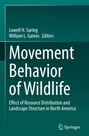 „Movement Behavior of Wildlife“; Lowell H. Suring, William L. Gaines; Effekt von Ressourcenverteilung in Nordamerika. Buchcover.