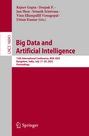Titel: Big Data and Artificial Intelligence. Konferenzdetails: BDA 2025, Bangalore, 17.–20. Juli 2025. Springer-Logo unten.